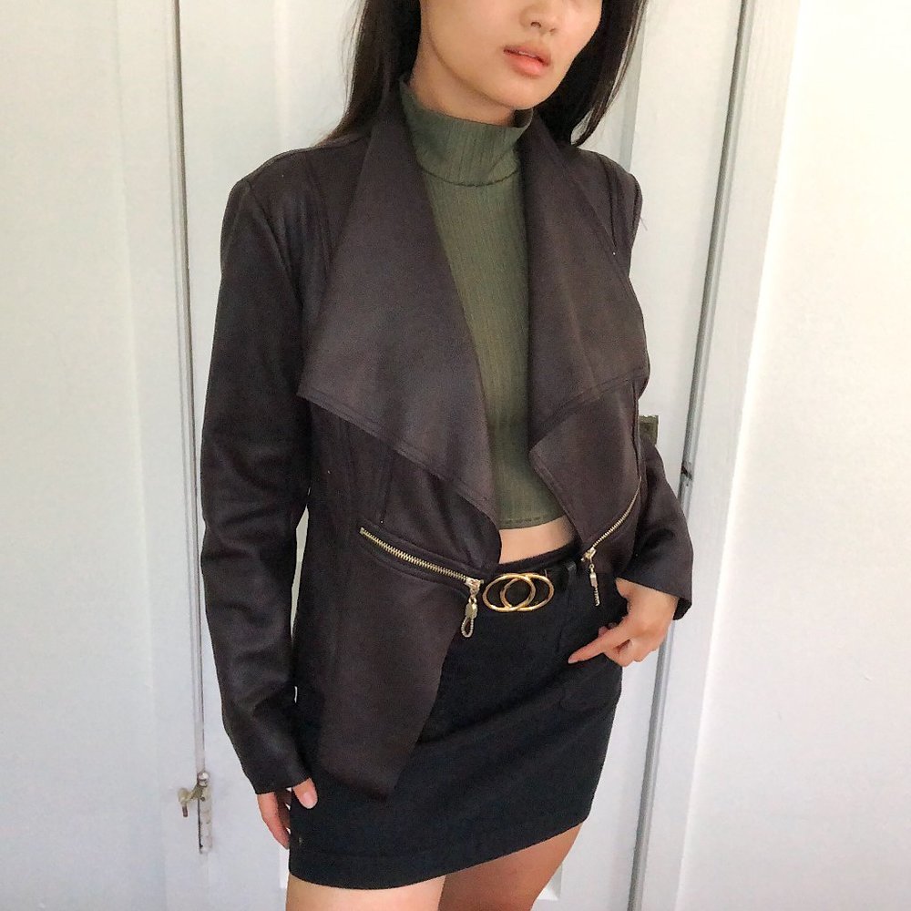 Brown With Gold Accents Jacket